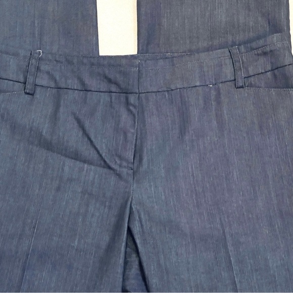 NEW YORK AND COMPANY Classic blue/gray Women's Pants 16P - Picture 11 of 16